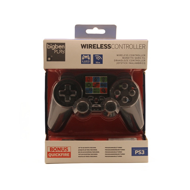 Manette Sans‑Fil BigBen Play – PS3