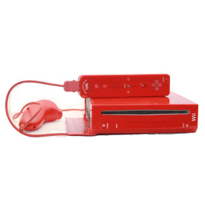Nintendo Wii Rouge – Édition 25ᵉ Anniversaire Mario (Complet, Très bon état)