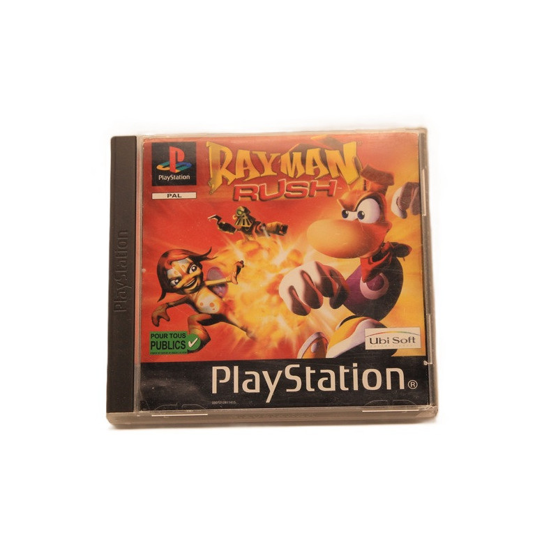 Rayman Rush – PlayStation 1 (PS1 / PSX) – Version PAL FR