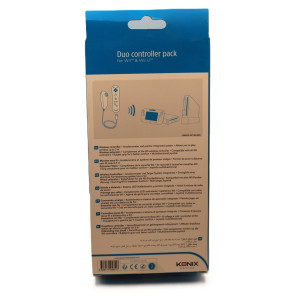Pack Konix Duo Controller – Wiimote + Nunchuk Bleu (Neuf)