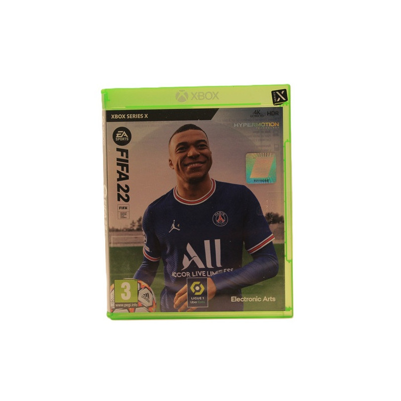 ⚽ FIFA 22 – Xbox Series X (Complet, très bon état)