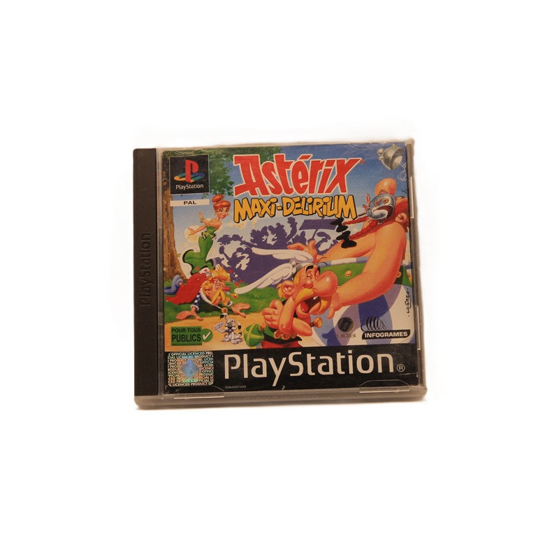 Astérix : Maxi‑Délirium (PlayStation 1 – PAL EU, complet)