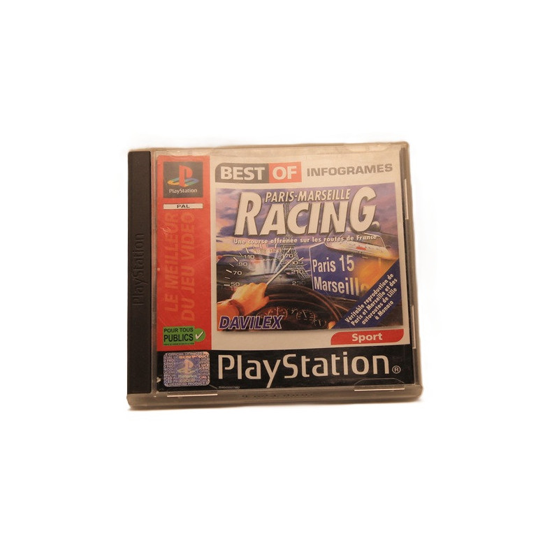 🚗 Paris‑Marseille Racing – PlayStation 1 (PAL FR)