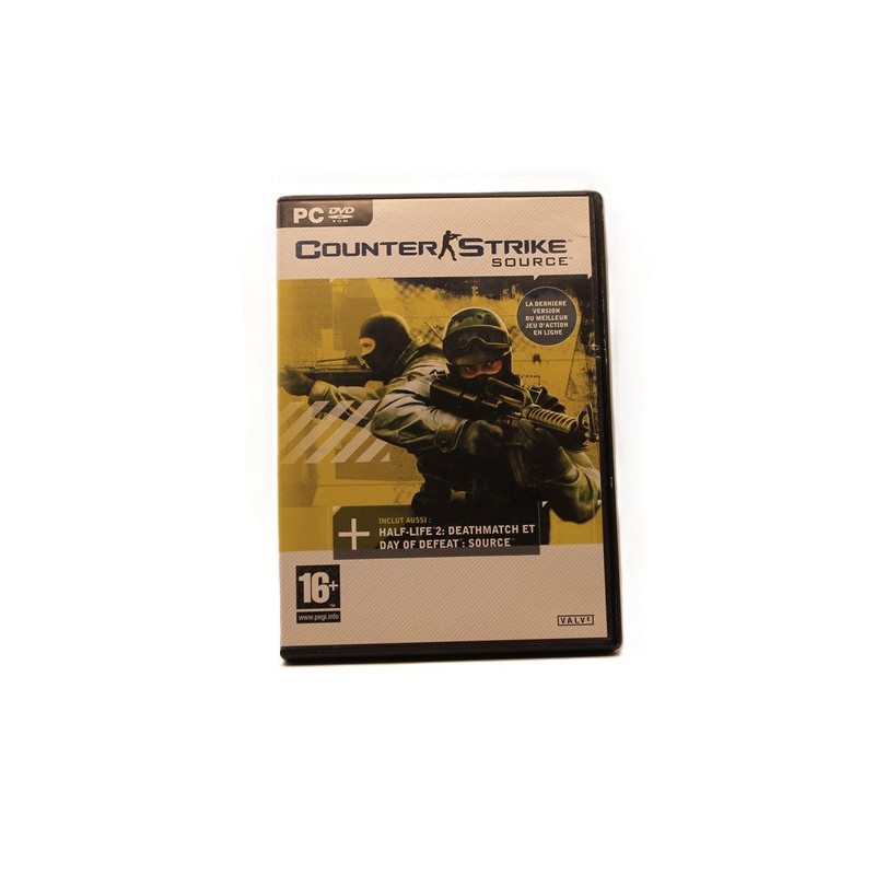 Counter‑Strike : Source – PC DVD (complet sans notice)