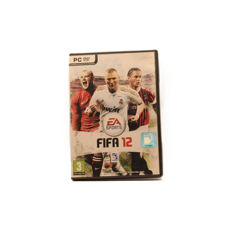 FIFA 12 – PC DVD (complet, très bon état)