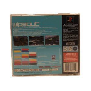 Wip3out PS1 – Jeu complet PAL FR – Course futuriste culte de Psygnosis