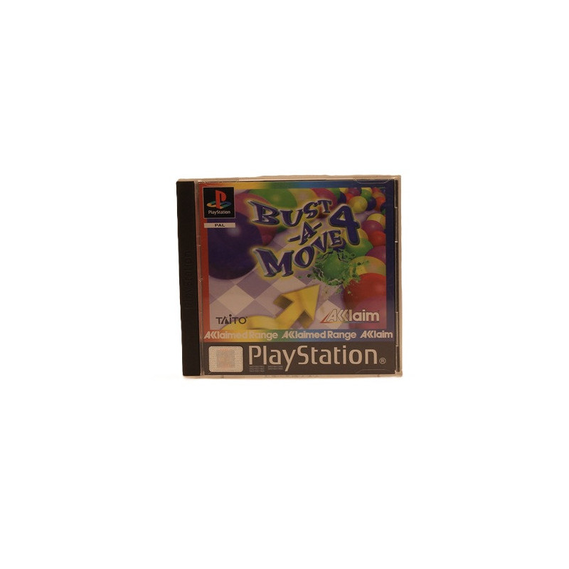 Bust‑A‑Move 4 PS1 – Jeu complet PAL FR – Puzzle culte de Taito et Acclaim