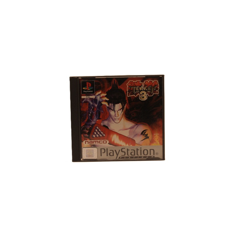 Tekken 3 PS1 Platinum – Jeu complet PAL FR – Combat culte Namco