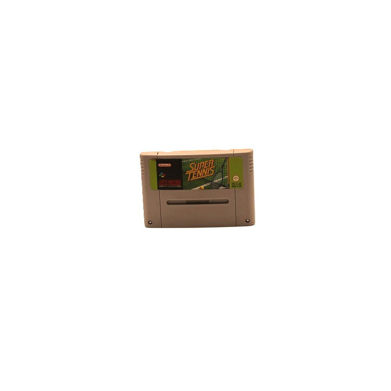 Super Tennis – Jeu Super Nintendo SNES PAL FR – Cartouche originale