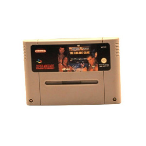 WWF WrestleMania The Arcade Game – Jeu Super Nintendo SNES PAL FR – Cartouche originale