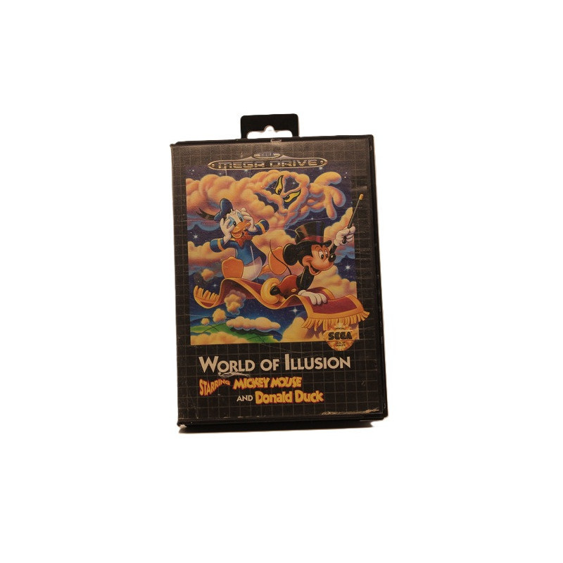 World of Illusion – Jeu Mega Drive PAL FR – Complet avec boîte et notice