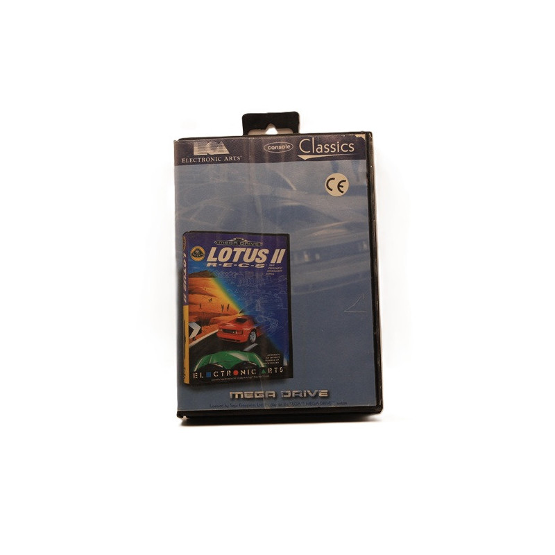 Lotus II R.E.C.S. – Jeu Mega Drive PAL FR – Complet avec boîte et notice