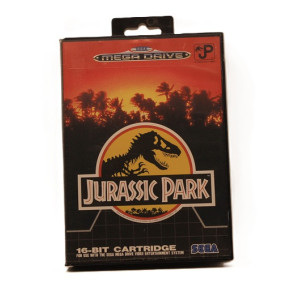 Jurassic Park – Jeu Mega Drive PAL FR – Complet avec boîte et notice