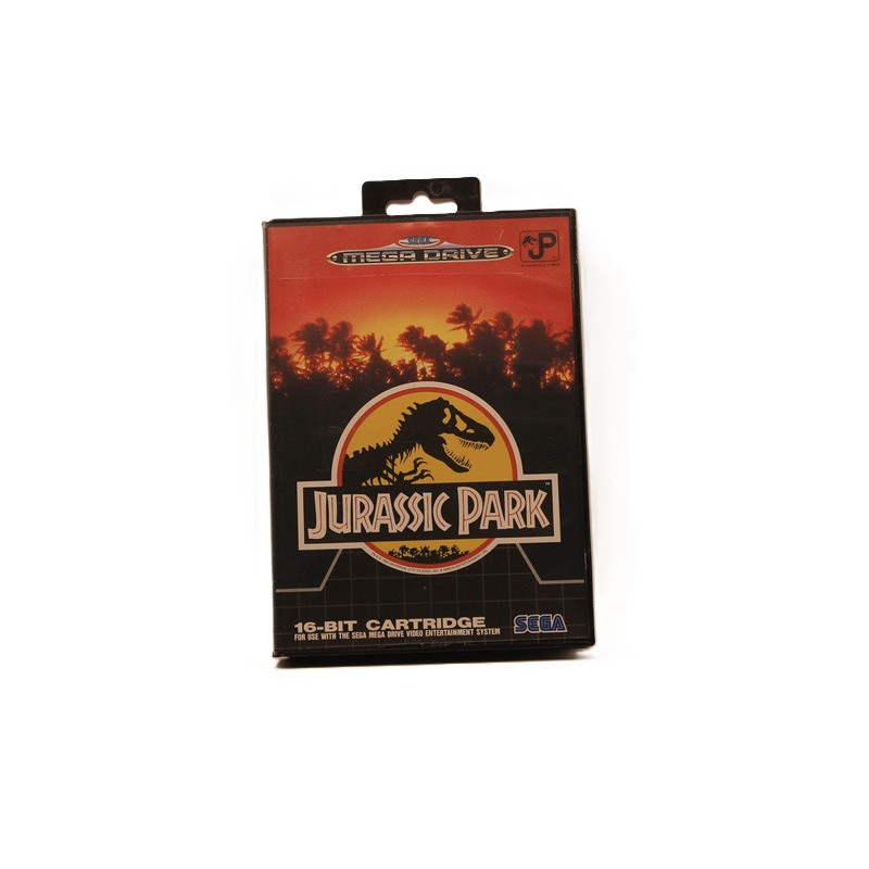 Jurassic Park – Jeu Mega Drive PAL FR – Complet avec boîte et notice