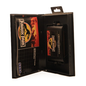 Jurassic Park – Jeu Mega Drive PAL FR – Complet avec boîte et notice