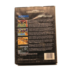 Sonic The Hedgehog – Jeu Mega Drive PAL FR – Boîte + Cartouche originales (sans notice)