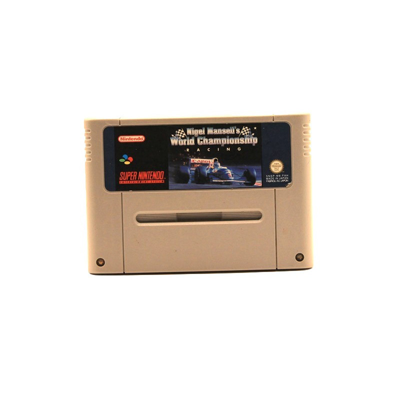 Nigel Mansell’s World Championship Racing SNES – Jeu Super Nintendo PAL FR