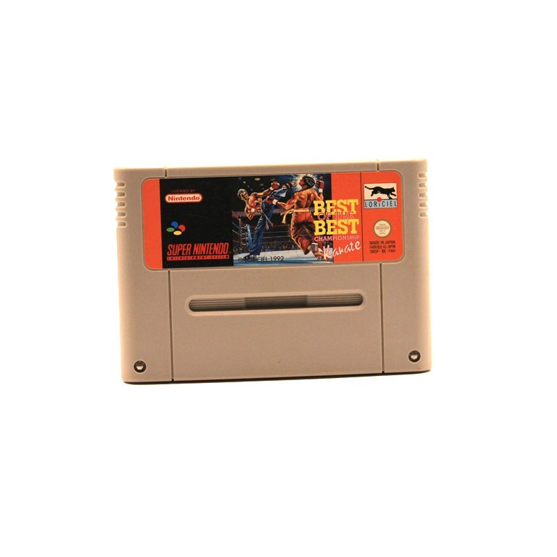 Best of the Best Championship Karate SNES – Jeu Super Nintendo PAL FR