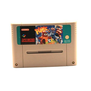 Plok SNES – Jeu Super Nintendo PAL FR – Plateforme rétro