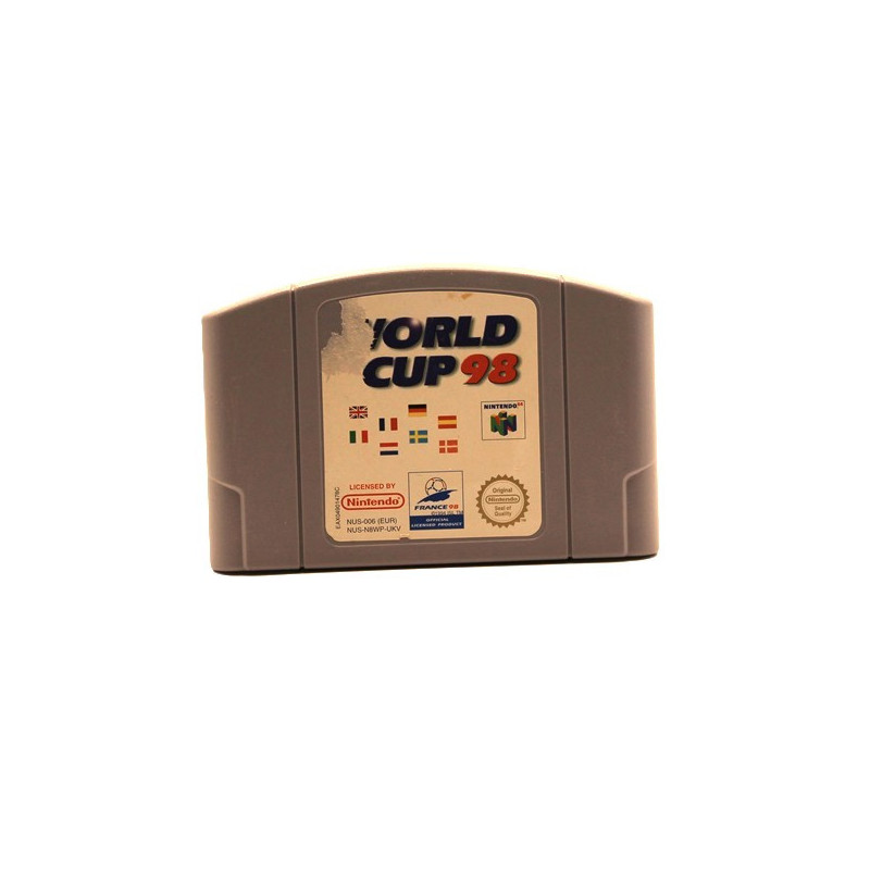 World Cup 98 N64 – Jeu Nintendo 64 PAL EUR – Coupe du Monde France 1998
