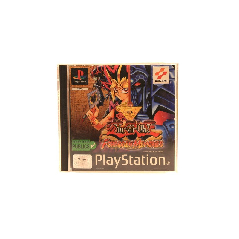 u‑Gi‑Oh! Forbidden Memories PS1 PAL FR – Complet – Très bon état – Retrogaming Konami