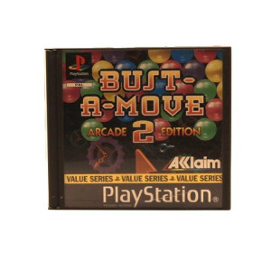 Bust‑A‑Move 2 Arcade Edition PS1 PAL FR – Complet – Très bon état – Acclaim Value Series
