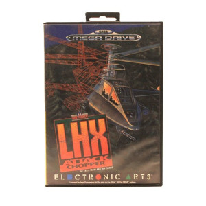 LHX Attack Chopper Mega Drive PAL FR – Complet sans notice – Très bon état – Electronic Arts 1992