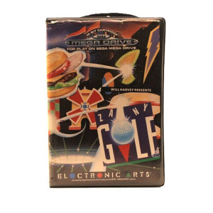 Zany Golf Mega Drive PAL FR – Complet sans notice – Jaquette abîmée – Electronic Arts 1990