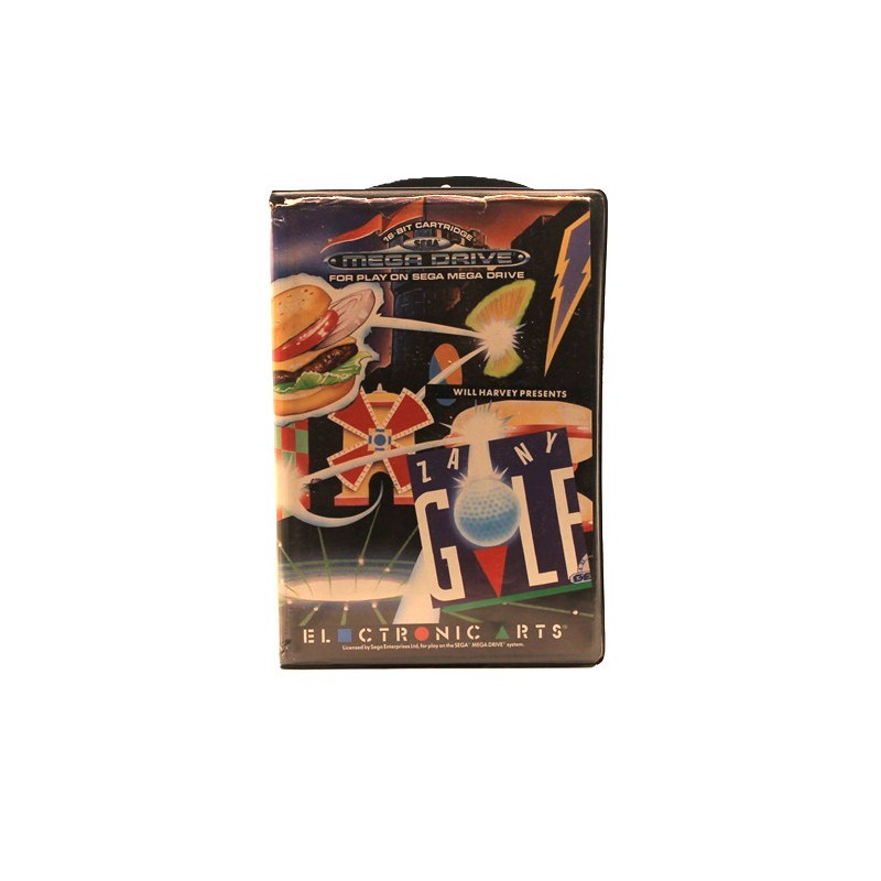 Zany Golf Mega Drive PAL FR – Complet sans notice – Jaquette abîmée – Electronic Arts 1990