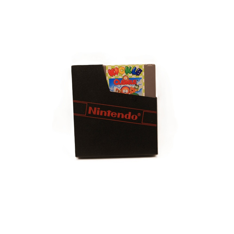 Kickle Cubicle NES PAL FR – Jeu rétro Nintendo original avec pochette noire