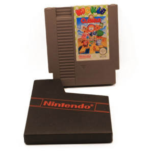 Kickle Cubicle NES PAL FR – Jeu rétro Nintendo original avec pochette noire