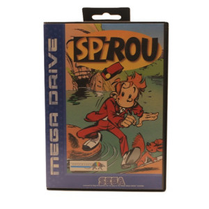 Spirou Mega Drive – Jeu SEGA PAL complet – Plateforme retro Infogrames