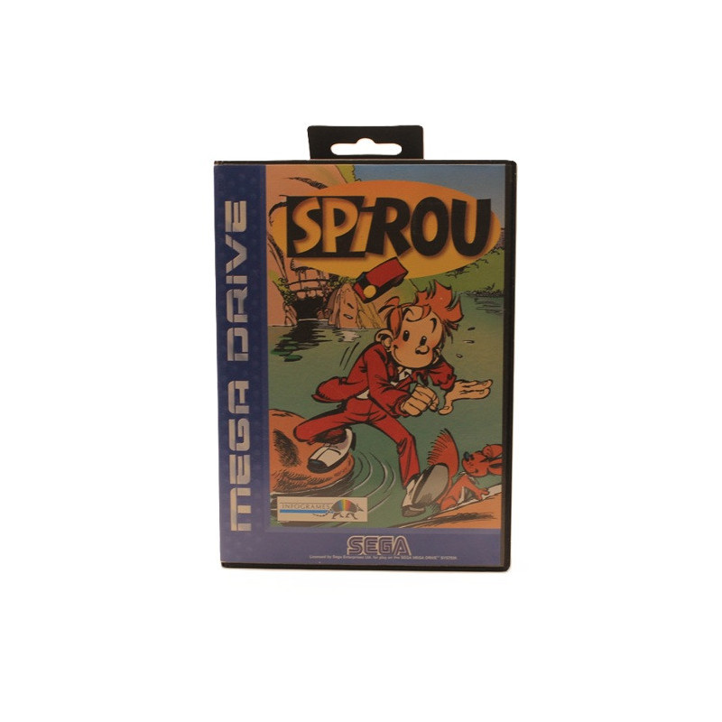 Spirou Mega Drive – Jeu SEGA PAL complet – Plateforme retro Infogrames