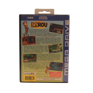 Spirou Mega Drive – Jeu SEGA PAL complet – Plateforme retro Infogrames
